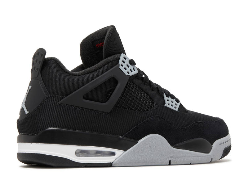 AIR JORDAN 4 RETRO ‘BLACK CANVAS’