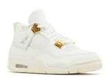 AIR JORDAN 4 RETRO ‘METALLIC GOLD’ (W)