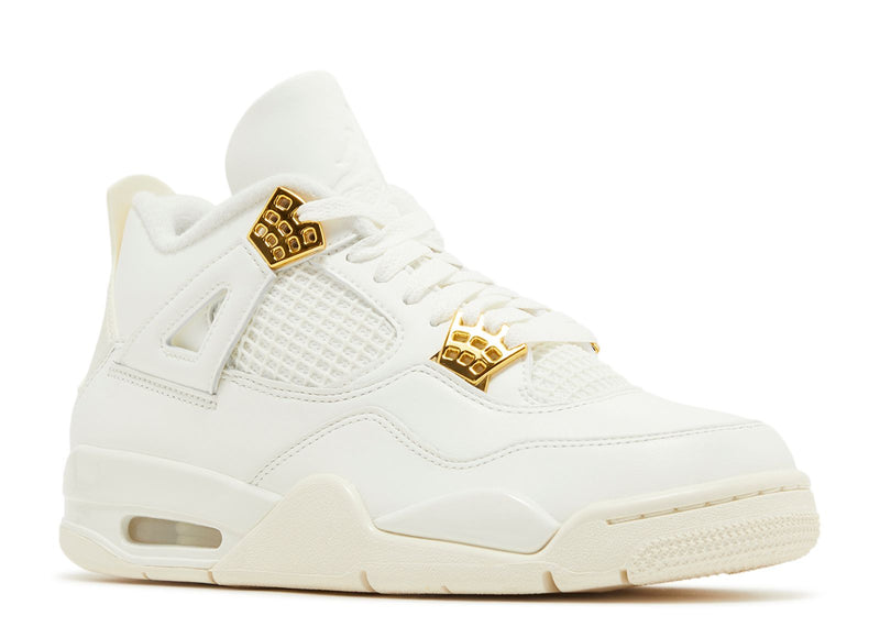 AIR JORDAN 4 RETRO ‘METALLIC GOLD’ (W)