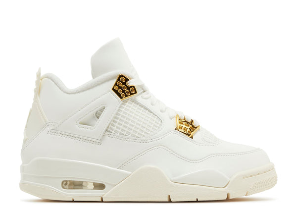 AIR JORDAN 4 RETRO ‘METALLIC GOLD’ (W)