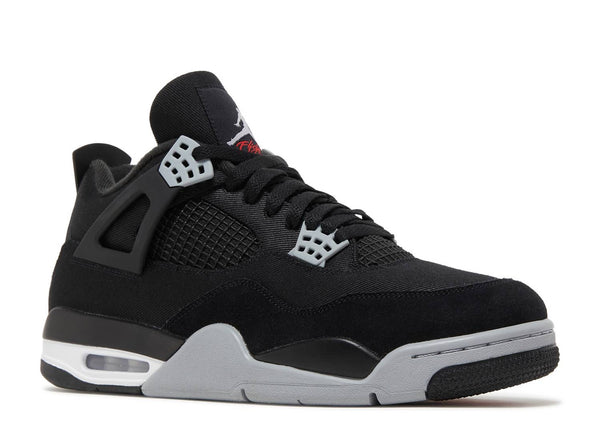 AIR JORDAN 4 RETRO ‘BLACK CANVAS’