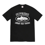 SUPREME CORTEIZ RULES THE WORLD TEE ‘BLACK’