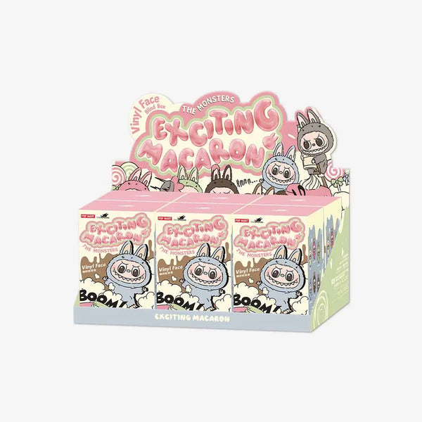 THE MONSTERS - Tasty Macarons Vinyl Face Blind Box (Single Box)