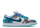 NIKE SB DUNK LOW FUTURA LABORATORIES X 'BLEACHED AQUA'